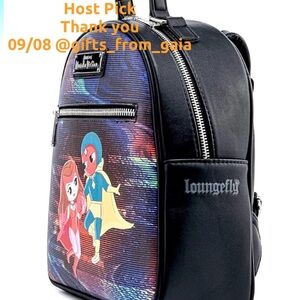 Loungefly WandaVision Marvel Black Backpack with WandaVision  New! Hard Tag